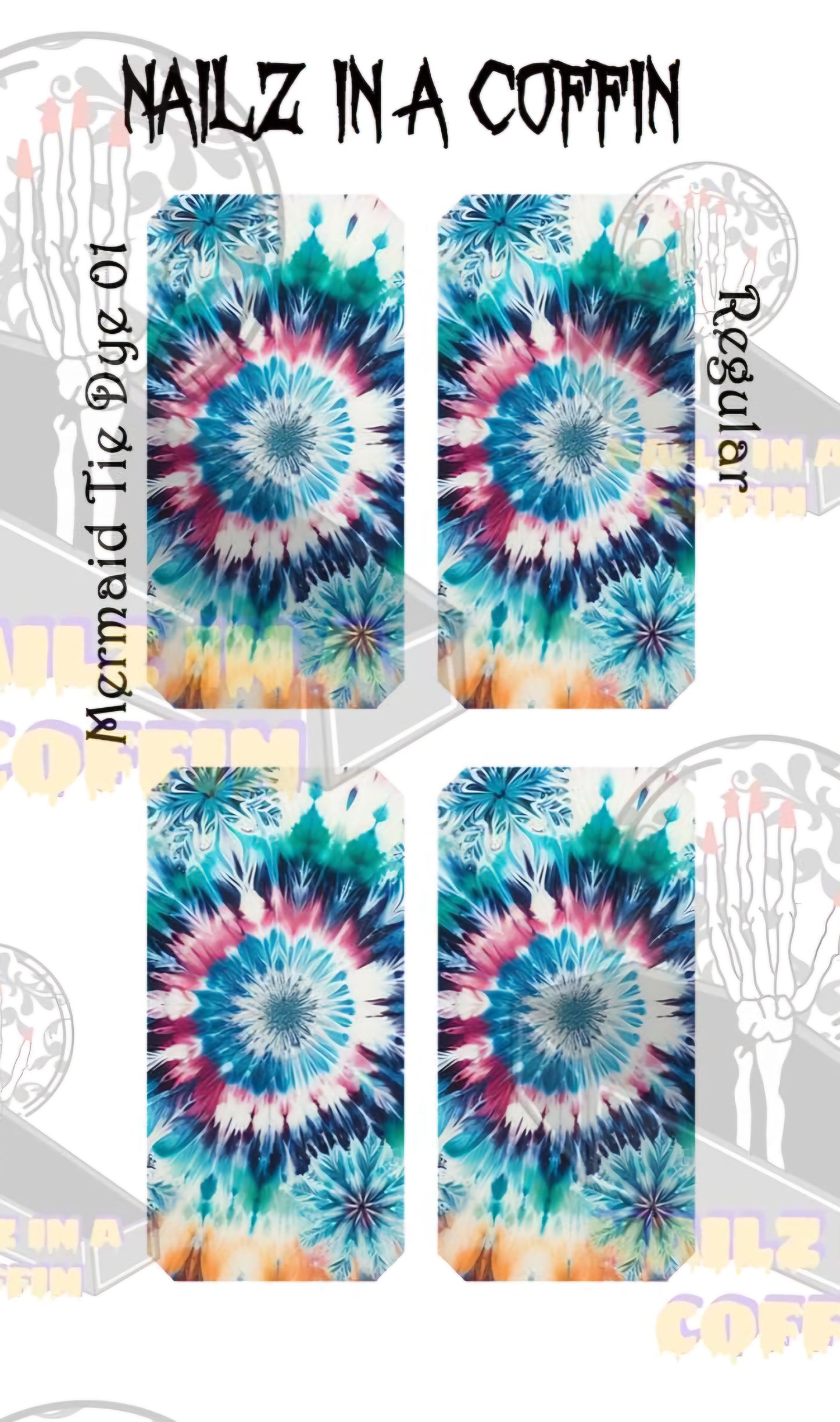 Mermaid Tie Dye 01